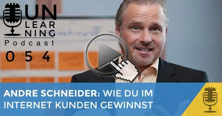 Andre Schneider zu Gast bei Gunnar Schuster Unternehmer und Podcaster